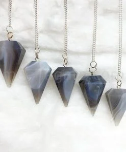 Agate Gemstone Pendulum