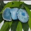Turquoise Agate Slice Coasters for Sale