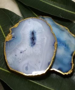 Light Blue Agate Coaster