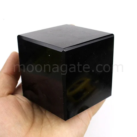 Wholesale Black Obsidian Crystal Cubes