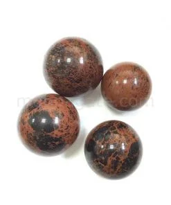 Wholesale Mahogany Obsidian Gemstone Spheres