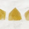 Wholesale Yellow Aventurine Reiki Engraved Gemstone Pyramid