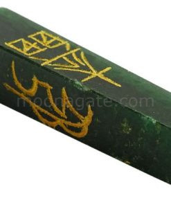 Wholesale Green Jade Reiki Engraved Tower