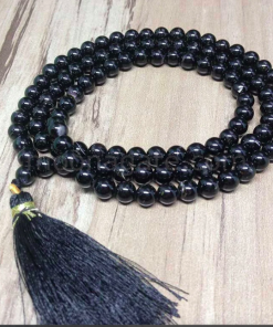 Wholesale Black Tourmaline Gemstone Beads Prayer Mala