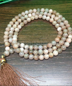 Wholesale Natural Sunstone Gemstone Beads Prayer Mala (108 Beads)