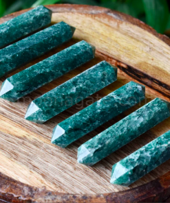Wholesale Natural Green Jade Double Terminated Obelisk Point