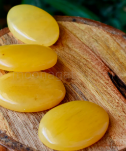 Yellow Aventurine Palm Stones