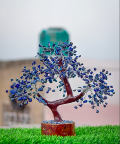 Lapis Lazuli Crystal Chips Mineral Tree For Party Decor