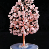 Rose Quartz Gemstone Chips Mineral Tree For Home Decor