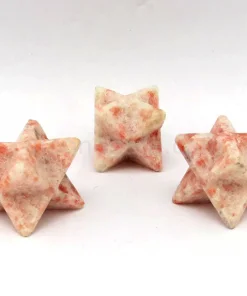 Wholesale Sunstone Gemstone Merkaba Stars