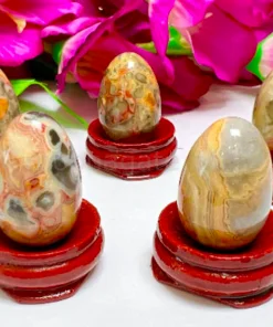 Wholesale Crazy Lace Agate Yoni Egg