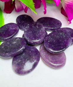 Lepidolite Worry Stones Thumb Stones