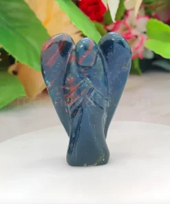 Wholesale Natural Blood Stone Gemstone Angel