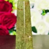 Wholesale Natural Crystal Stone Vesuvianite Obelisk Tower