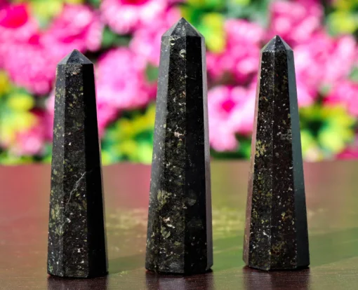 Wholesale Natural Black Tourmaline Obelisk Points