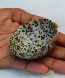 Wholesale Natural Dalmatian Jasper Gemstone Bowl