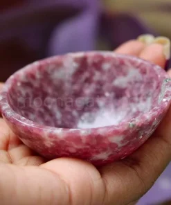 Wholesale Natural Lepidolite Gemstone Bowl