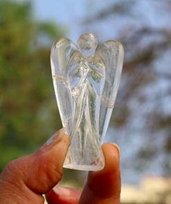 Wholesale Crystal Clear Quartz Gemstone Angel