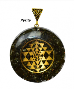 Pyrite Vastushashtra Orgonite Energy Pendent