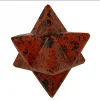 Wholesale Natural Mahogany Obsidian Crystal Merkaba Stars