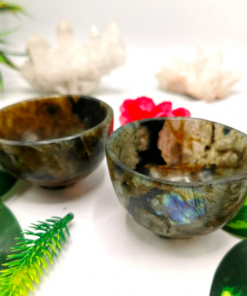 Wholesale Natural Crystal Labradorite Gemstone Bowl