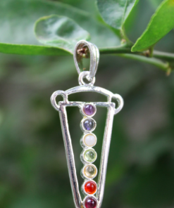 Seven Chakra Metal Pendant For Healing