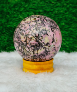 Wholesale Natural Rhodonite Gemstone Sphere