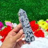 Wholesale Natural Crystal Snowflake Obsidian Obelisk Towers