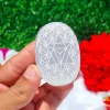 Wholesale Selenite Merkaba Star of David Engraved Palm Stone