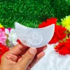 Wholesale Selenite Moon Star Engraved Crescent Moon