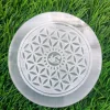 Wholesale Eye of Horus & Flower of Life Engraved Selenite Plate