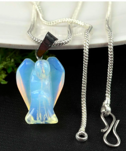 Wholesale Opal Crystal Angel Pendent