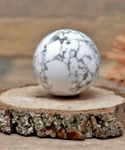 Wholesale White Hawlite Gemstone Spheres