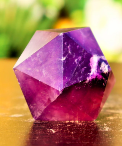 Wholesale Purple Fluorite Gemstone Dodecahedron