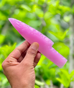 Wholesale Rose Quartz Handmade Knife