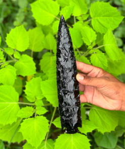 Wholesale Black Obsidian Large Arrowheads